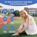 Hydrocolloid Roll for Wound Dressings,Medical Tape for Wound Care, First Aid Kit Essential,Extra Large Hydrocolloid Patch Gel Bandages with Self-Adhesive,Highly Absorbent for Burn, Blister, Acne Care