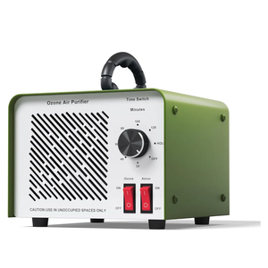 120,000mg/h 0zone Generator High Capacity Ozone Machine & 1 Billion Negative Ion Air Purifier for Home, Car, Pet Odor Removal, O3 Odor Eliminator up to 2,500 Sq. Ft.(Green)