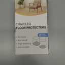 24 Pcs Chair Leg Floor Protectors for Hardwood Floors Silicone Covers to Protect Wood Tile Floors Felt Pads Furniture Leg Caps Non Slip Reduce Noise (Fit:1.3"-2")