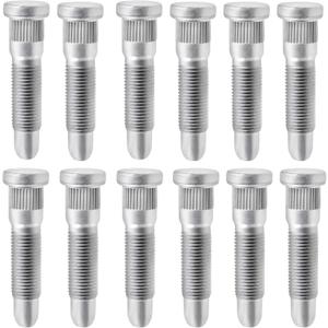 11588810 M14x1.5 Wheel Studs Wheel Lug Stud Compatible with Chevrolet Silverado 3500 HD 2007-2010 Tahoe Express GMC Sierra Yukon Cadillac Hummer(12PCS)