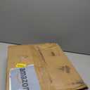 SUPERJARE Nightstand with Charging Station, Bed Side Table with Adjustable Fabric Drawer, Night Stand for Bedroom, 3-Tier Storage End Table, for Living Room, Rustic Brown and Black