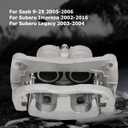cciyu Front Left & Right Disc Brake Calipers w/Bracket 19B2683 19B2682