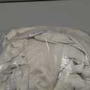 100% Blackout Shield Linen Blackout Curtains for Bedroom 84 Inches Long, Back Tab/Rod Pocket Living Room Drapes, Thermal Insulated Blackout Curtains 2 Panels Set, 50" W x 84" L, Cream