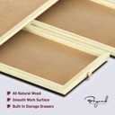 1000 Piece Rotating Puzzle Board with Drawers and Cover - 4 Drawers, Wooden Jigsaw Puzzle Table | 30 X 22| Jigsaw Puzzle Board - Portable Puzzle Tables for Adults and Kids by Beyond Innoventions