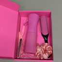 11 Pcs Hair Brush Set, Detangle Hair Brush And Spray Bottle, 3 Pieces Smooth Hairbrush For Toddlers, Suitable For Wet and Dry Hairstyles, Suitable For Adults And Children. (Pink)