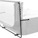 VEVOR Hot Tub Cover Lift, Height 31.5"-41.3" Width 53"-92.5" Adjustable, Installed at The Bottom on One Side, Suitable for Various Sizes of Rectangular Bathtubs, Hot Tubs, Spa, Black