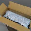 MUXHOMO 7 Pieces Queen Comforter Set, Soft Bed in a Bag Queen Size, All Season Bedding Set with Comforter, Flat Sheet, Fitted Sheet, Pillowcases & Shams, Lake Blue