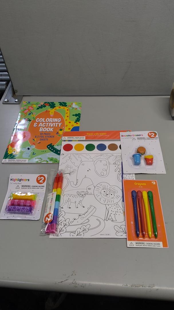 Coloring Book & Activity Book 