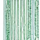 The Dreidel Company St. Patrick's Beer Mug Beads & Shamrock Necklace Variety Pack, Metallic Green, 33 inch (8mm) (12-Pack)