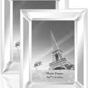 Meetart Mirror Photo Frame 5x7 inch 2 Piece Pack for Home Decoration Wall Hang or Tabletop Display