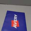 Avery Matte White Round Labels, Sure Feed Technology, 1" Diameter, 1,200 Matte White Printable Labels