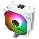 Thermalright Assassin Spirit 120 Vision ARGB White,with White Top Cover,CPU Air Cooler, PC Cooling, 240 * 240 Resolving Power IPS LCD Screen,Editable,with 1.54in for Intel lga1851/1700/115X,AM4/AM5
