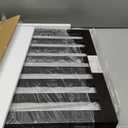 PAWLAND Wooden Freestanding Foldable Pet Gate for Dogs, 24 inch 3 Panels Step Over Fence, Dog Gate for The House, Doorway, Stairs, Extra Wide (Espresso, 24" Height-3 Panels)