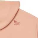 Lacoste Women's Short Cut Cutton Hoodie, Latte, 4