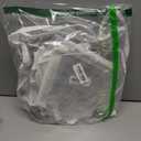 10 Packs Clear Zippered Storage Bags Durable Plastic Sweater Clothing Organizer Under Bed Closet Containers Bins for Blankets Clothes Bedsheets Pillows Comforter Quilt (15.7 x 13.8 x 3.9 Inch)