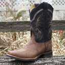 Soto Boots Men's Square Toe Cowboy Boots H4002