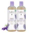 BABO Botanicals Calming Lavender 2-in-1 Bubble Bath & Wash - Relaxing Chamomile & Lavender - EWG Verified- Vegan- for All Ages- Scented with Lavender Essential Oil