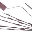 2pcs Led Branch Decorative Lamp for White Warm Use for Parties Events Sturdy Construction