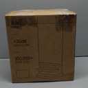 Cesun Small Bathroom Can with Lid Soft Close, Step Pedal, 6 Liter / 1.6 Gallon Stainless Steel Garbage Can with Removable Inner, Anti-Fingerprint Finish (Matt Black)