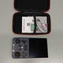 R36MAX Handheld Game Console, Retro Gaming Console with 4000mAh Battery 4.0IPS Screen, Open Source Linux System, with 64GB TF Card Portable Video Gaming Console, Transparent Gray