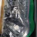 Single Monitor Stand Freestanding 27-43 Inch Monitor Arm Curved Screen Monitor Mount Tempered Glass Base Adjustable Motion Tilt -15 to 10 Swivel 45 Rotation 360 Weight Capacity 77lbs HT05B-003