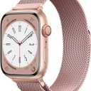 Original Stainless Steel Milanese Loop Compatible with Apple Watch Band 38mm 40mm 41mm 42mm 44mm 45mm 46mm 49mm, Magnetic Clasp Band for iWatch Series 11 10 9 8 7 6 5 4, SE 3 2 1 Ultra3 2, Women & Men