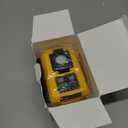 220W Power Inverter Compatible with Dewalt 20V Battery, DC 20V to AC 110V Inverter, Portable Power Station Generator with 1 AC Outlet, 2 USB Ports & 1 Type-C Fast Charging, 400LM LED Work Light (Yellow)