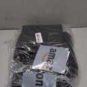 5-in-1 Car Armrest Cushion, Multifunctional PVC Leather Center Console Armrest Pillow Elbow, Universal Arm Box Pad Cover with Cup Holder, Phone Slot, Tissue Box Slot & 2 Storage Bags, Black