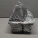 8 Set, Extra Large Wire Baskets for Organizing with Lables, Cabinet Pantry Organization and Storage Bins - Metal Basket for Kitchen, Laundry, Garage, Fridge, Bathroom Countertop Organizer, Black