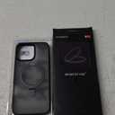 CASEKOO Ultra-Magnetic Stand for iPhone 16 Pro Max Case [Military Drop Protection] [Compatible with MagSafe] Shockproof Translucent Matte Slim Ring Holder Case for iPhone 16 ProMax 6.9", Black