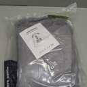 Graphene Heated Blanket Battery Operated, 20000mAh Battery 7.4V Fast Heating Blanket Portable Heated Shawl, Cordless Rechargeable Heated Shawl 3 Temperature Settings, Gift for Women (Gray)