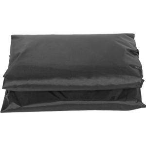Outdoor Square Hot Tub Cover, Waterproof Sunproof SPA Cover Protector 90.9x90.9x11.8in (Black)