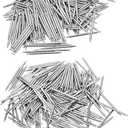 uxcell 20mm 22mm Watch Band Pin 1.3mm Dia Single Flanged End Spring Bar Pins 200pcs
