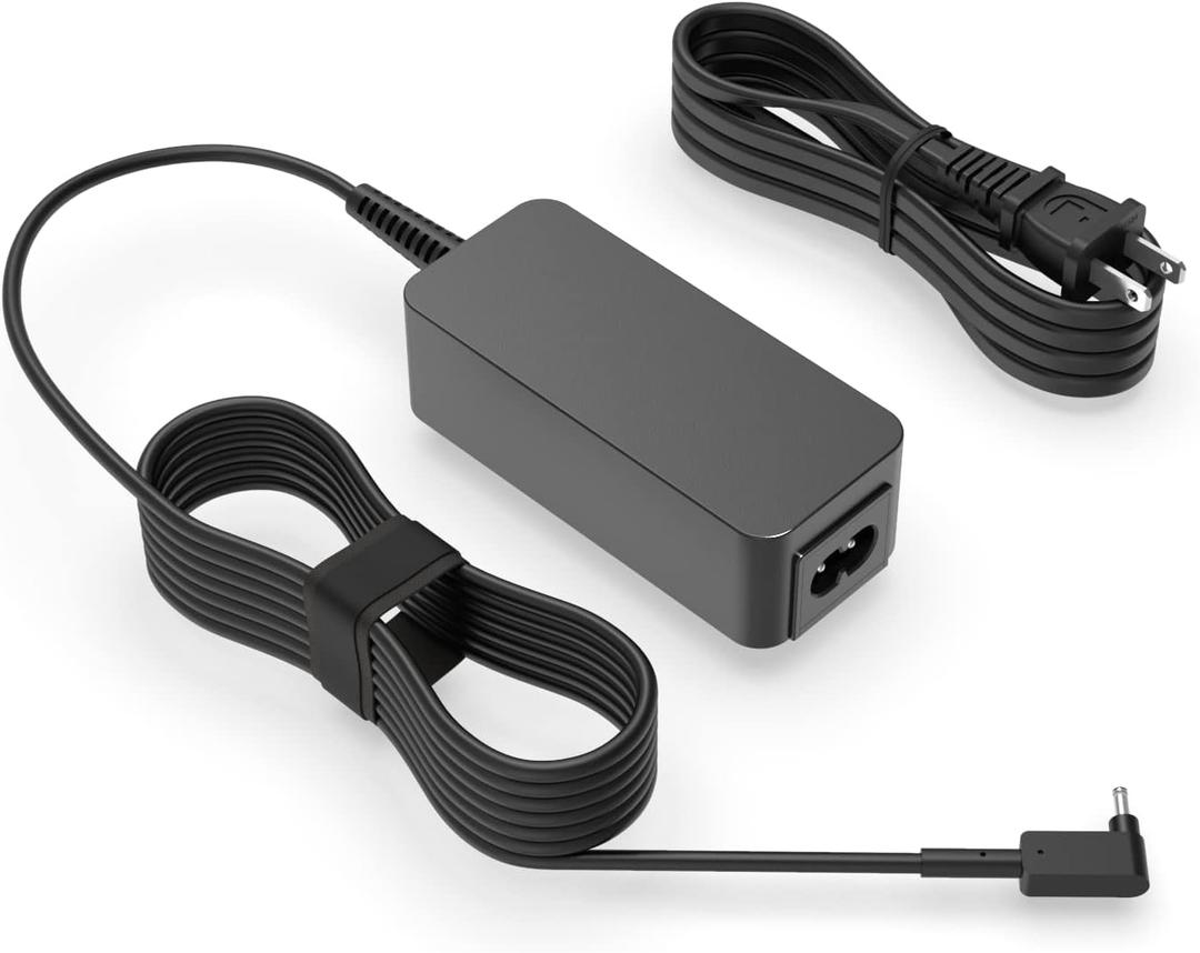 Superer 45W AC Charger Fit for Acer Spin 1 SP111-31 SP111-31N SP111-32N SP111-33 SP113-31 SP111-33-P88 N16W2 N18H1 SP111-32N-P6CV SP111-33-P4VC Laptop Adapter Power Supply Cord UL Listed