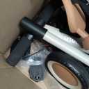 newyoo Toddler Tricycle with Push Handle for 1-3 Year Old, Toddler Bike, Birthday Gift and Toy for Boys and Girls, 5 in 1 Kids Trike, Balance Bike with Backrest and Safety Belt, Khaki, TR007