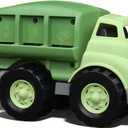 Green Toys Recycling Truck in Green Color - BPA and Phthalates Free Garbage Truck for Improving Gross Motor, Fine Motor Skills. Kids Play Vehicles