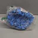 PECOGO Rubber Basketball Size 6 28.5" for Indoor Outdoor Game Gym Training Competition Sports Official Basketballs Gift for Kids Girls Youth Adults，Deflated (Blue)