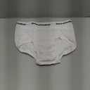 Natural Feelings Men's Briefs Underwear Multipack Men's Cotton Full Rise Briefs with Comfort Waistband Size Medium (A: 5 Pair White Briefs)