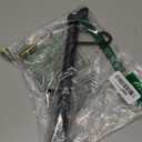 Mokuo Dirt Bike Stand,Motorcycle Kickstand, Scooter Mopeds Side Stand in Iron Material Compatible with Most Dirt Pit Bike Scooter Mini Bike, Height of 21cm Above Ground (Total Length:24cm)