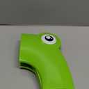 Portable Folding Large Non Slip Silionce Pads Potty Training Seat for Kids Boys & Girls, Foldable Toddlers Toilet Seat, Recyclable Potty Seat Cover for Travel (Green)