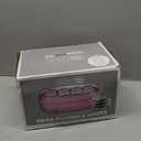 Conair Hot Rollers for Long, Medium & Short Hair, 8 Ceramic Flocked 2-Inch Heated Hair Rollers with Clips, Hot Curlers for Women, Volume & Curls, Lilac (1 Count (Pack of 1))