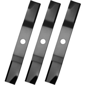 70000-00605 High Lift Mower Blades for 54" Deck, Compatible with Ku-bota RCK54-18Z RC54-24B RC54-G20 Lawn Tractor, Replaces 70000-25004 76529-34330 K5615-34330, 3 Pack