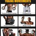 Twister Arm Trainer for Men & Women -4.0 Upgrade 30-270lbs Adjustable Chest Workout EquipmentPortable Home Gym Strength Training for Arms, Shoulder & Upper Body Muscle Building