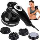 DS SAVORING Body Sculpting Machine for Women - 6-Speed Cellulite Massage & Lymphatic Drainage Device with Lipo Roller, Handheld Home Use for Belly Fat, Stomach, Thighs & Buttocks Sculpting