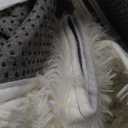 Round White Rug for Bedroom, 8 ft Circle Area Rugs for Living Room, Soft Large Fluffy Shag Carpet for Teen Girls Boys Nursery Room Dorm Home Decor Aesthetic