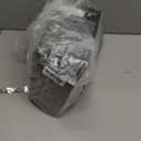 Space Heater for Indoor Use, 1500W PTC Ceramic Heater with Thermostat, Small Space Heater 2S Rapid Heating, 3 Modes, Electric Portable Heater with Safety Protection for Bedroom, Quiet Office (Black-02)