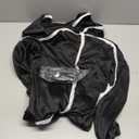 Stick Figure Costume Kids Stickman Jumpsuit with Light up Glasses Halloween Glow in the Dark Outfits for Boys Girls (X-Large/Height:52"-55", White)