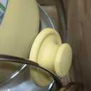 GreenLife 16 Piece Nonstick Cookware Set, Soft Grip Non-Toxic PFAS-Free Ceramic Pots & Pans, Dishwasher & Oven Safe, Frying, Sauce, Saute, Utensils, Glass Lids, Stay-Cool Handles, Wobble Free, Yellow