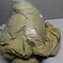 ROSGONIA King Size Comforter Set Olive Green, 3pcs (1 Boho Comforter & 2 Pillowcases), Lightweight Bedding Blanket All Season Bedspreads Quilt