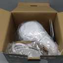 OVENTE Electric Kettle, 1.5L Borosilicate Glass Countertop Water Heater and Boiler for Coffee or Tea, BPA-Free, Auto Shut-Off, Boil-Dry Protection, Removable and Washable Spout Filter, White KG83W (1.6 Quarts)